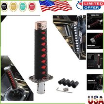 RYANSTAR Katana Shift Knob - Polished Wood &amp; Brass Gear Shifter With Ada... - $39.86 CAD