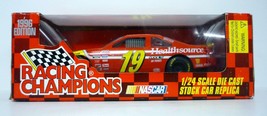 Racing Champions Loy Allen #19 NASCAR HealthSource 1:24 Red Die-Cast Car 1996 - £11.64 GBP