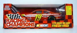 Racing Champions Loy Allen #19 NASCAR HealthSource 1:24 Red Die-Cast Car 1996 - £11.66 GBP