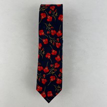 Gianni Feraud Limited Skinny Neck Tie Liberty Fabrics Flowers 100% CM20 28J - £38.93 GBP