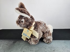 NWT Princess Soft Toys Bunny Plush Cocoa White Cotton Tail Borders 11” R... - £10.84 GBP