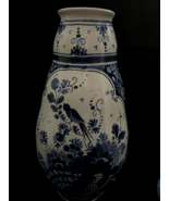 Set of two very antique pottery vase and bowl, Delft - £180.61 GBP