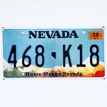 2021 United States Nevada Home Means Nevada Passenger License Plate 468 K18 - £14.52 GBP