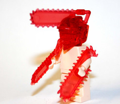 Toys Chainsaw Man Demon Bloody Clear accessories Horror Anime Minifigure Custom - £3.55 GBP