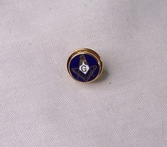 Vintage Masonic Trowel Enameled Lapel Badge Pin - £4.74 GBP
