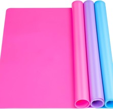 LEOBRO Silicone Mat for Resin Molds 3 PCS Silicone Mats for Epoxy Resin UV  - $390.71 MXN