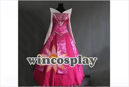 Sleeping Beauty Princess Aurora peach pink cosplay costume Adult Women&#39;s Costume - £100.31 GBP