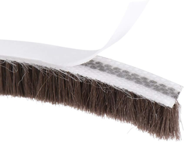 Uxcell Brush Weather Stripping, Adhesive Felt Door Seal Strip Pile Weatherstrip - £9.75 GBP