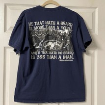 Duck Dynasty Duck Commander Tailgate Party T Shirt Navy Blue Size Large - £5.21 GBP