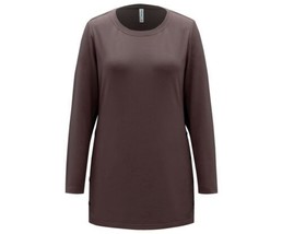 allbrand365 designer Womens Activewear Side-Snap Tunic,Id Mauve Size-Medium - £37.07 GBP