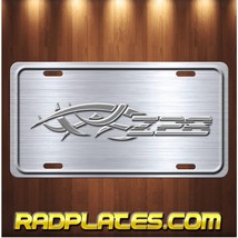 CAMARO Z28 Inspired art simulated brushed aluminum vanity license plate tag New - £15.40 GBP