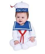 Rubie&#39;s Baby Ghostbusters Classic STAY PUFF Costume Romper-Infant 6-12mo... - £28.26 GBP