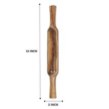 10 Inch Plywood Chakla with 12Inch Wooden Belan for Home &amp; Kitchen (10 i... - £37.05 GBP