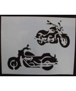 Motorcycle Stencil Set 2 Views Included NEW - $12.19