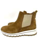 GABOR Cognac Dreamvelour Bootie Size 8.5 M - $37.99