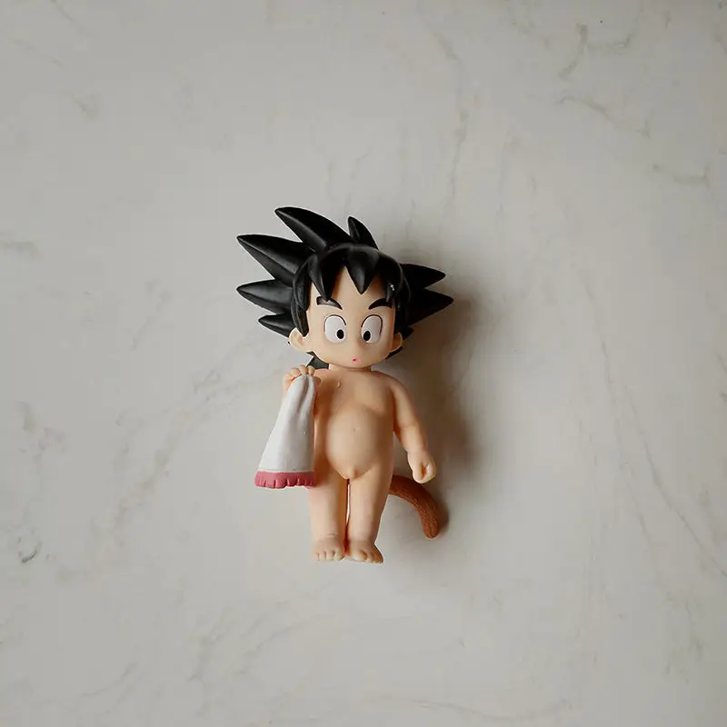 10cm Dragon Ball Mini Baby Goku Figure Childhood Doll Model Anime Decoration - £11.26 GBP