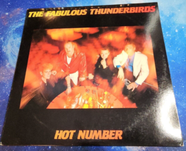 Fabulous Thunderbirds Hot Number LP Vinyl Record CBS 1987 Cleaned Tested - £4.94 GBP