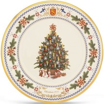 Lenox 2014 Finland Trees Around The World Plate Annual Christmas MADE IN USA NEW - £68.02 GBP