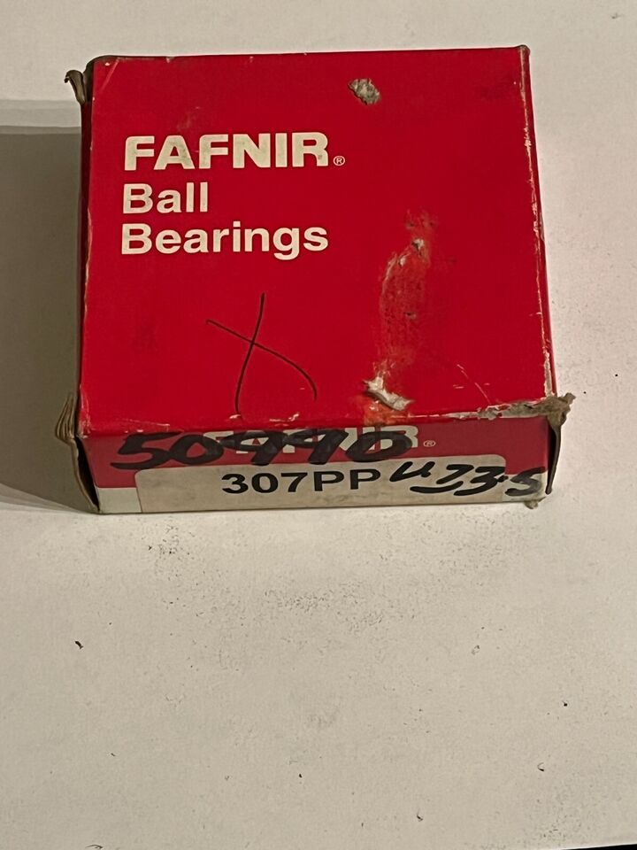 Fafnir Ball Bearing, 307PP radial deep groove ball bearing type, 35mmx80... - $19.25