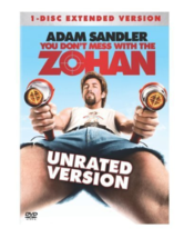 You Don&#39;t Mess With the Zohan Dvd - $10.25