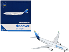 Airbus A330-300 Commercial Aircraft &quot;Discover Airlines&quot; (D-AIKK) White with Blue - $73.01