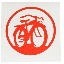 New Belgium Fat Tire Bicycle Logo Decal Red - £7.06 GBP