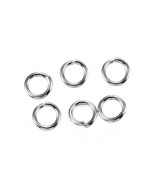 Stainless Steel Jump Rings 100pcs 4mm Split Rings BULK Silver Rings for ... - $102.02 MXN