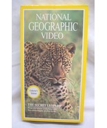 VINTAGE National Geographic THE SECRET LEOPARD VHS VIDEO 1988 Jungle - $271.23 MXN