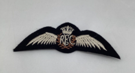 WWI Royal Flying Corps Wing - British RFC Pilot Uniform Patch Insignia R... - $26.00