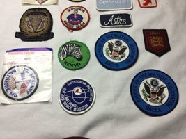 Vintage Lot 14 Assorted Miscellaneous Embroidered Patches Used MIXED Lot - £30.25 GBP