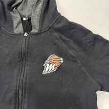 Phoenix Mercury WNBA Basketball Women's Black Full Zip Hoodie Jacket Size Small image 6