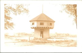 RPPC Pazzo Anthony Wayne Blockhouse 1950s Kodak Erie Pa Cartolina T19 - £15.01 GBP