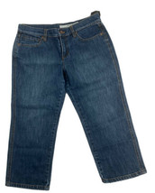 DKNY Not Your Daughters Jeans Women&#39;s Jeans Petites So-Low-Lita Crop Pants 8P - £24.85 GBP
