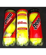 WILSON / Penn Tennis Ball Lot 9-Balls Extra Heavy Duty (2 cans New Sealed) - $405.61 MXN