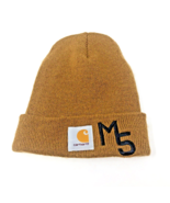 Carhartt Beanie Brown 100% Acrylic Adult OSFA M5 Five Marys Farm Ranch C... - £13.42 GBP