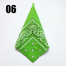 Men Square Scarf Hip Hop Bandana Head Towel Neck Hair Band Turban 55CM #6 - $9.99