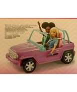 New Barbie Purple Vehicle With Rolling Wheels - £34.94 GBP