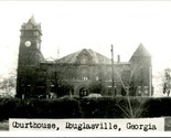 PPC 1940s Douglasville Georgia GA Douglas County Court House UNP Postcar... - $15.79