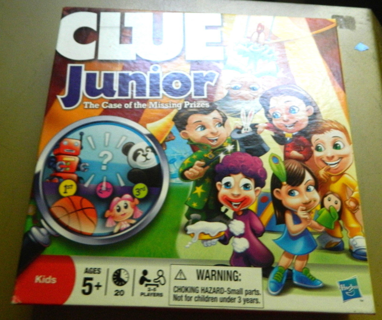 Clue Jr The Case Of The Missng Prizes Board Game - Contemporary Manufacture
