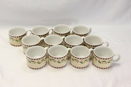Sakura Christmas Bears Cups Lot of 12 Xmas - $9.79