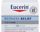 Eucerin Redness Relief, Night Creme 1.70 oz (Pack of 3) - £32.15 GBP