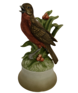 Shafford Bird Music Box American Robin Red Breasted Japan Song Do Re Mi ... - £14.41 GBP
