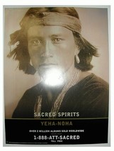 Yeha Noha Sacred Spirits Geronimo Poster Promo - $26.88