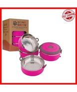 Human-Grade Stainless Steel Pet Bowls - Travel-Friendly Interlocking Design - $55.43