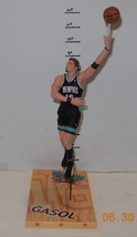 McFarlane NBA Series 3 Paul Gasol Action Figure VHTF Basketball Black Jersey - $14.43