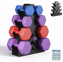 Small Metal Dumbbell Rack Heavy Duty Dumbbell Stand Weight Stand for Dum... - £95.86 GBP