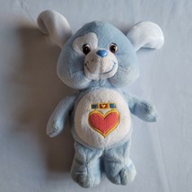 Care Bear Cousins Loyal Heart Dog Puppy Light Blue 9&quot; 2003 Plush Stuffed  - £10.05 GBP