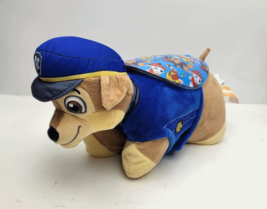 Paw Patrol Pillow Pets Chase Sleeptime Lite Nickelodeon Stuffed Animal 11&quot; - £12.15 GBP