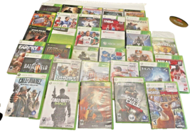 Video Games 32 Various System XBOX 360 (26) &amp; Original XBOX (6) Pre-Owned - £40.56 GBP