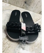 Chatties Footwear Womens Black Chsaw0018 Sandals Size 11 - $36.50 CAD